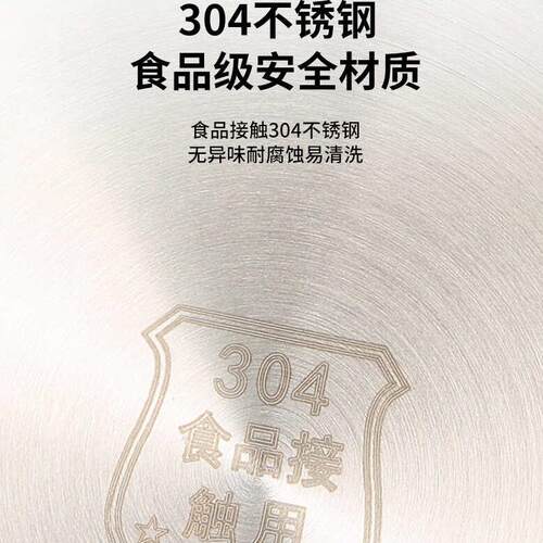 小五环半自动茶吧机烧水壶通用型蓝光304钢防爆玻璃壶热水壶配件 - 图3