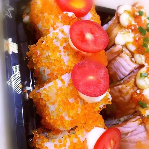 寿司料理 洋琪飞鱼籽1kg 大荣红蟹籽 红鱼子蟹子 寿司 大粒鱼籽 - 图2