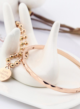 爱心组合今年手链女ins小众设计