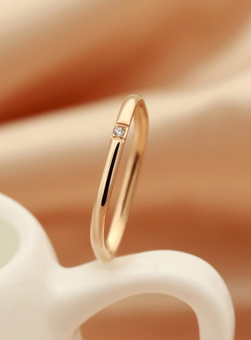 日式小戒形戒指女时尚ins个性