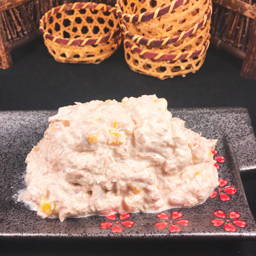 金枪鱼吞拿鱼吞沙寿司紫菜包饭材料食材熟吞拿鱼沙拉即食寿司鱼泥 - 图1