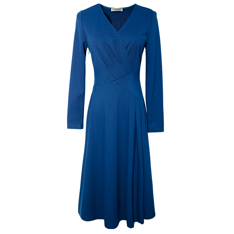 米思阳2022春新款御姐轻熟风连衣裙 思阳服饰连衣裙