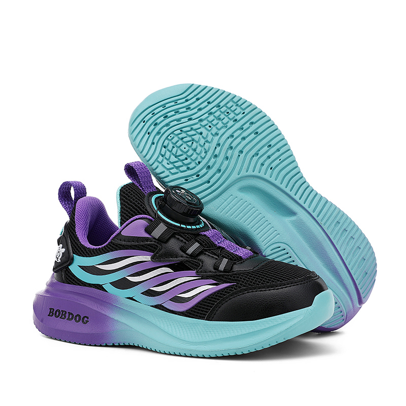 巴布豆童鞋男童软底运动鞋二棉保暖儿童轻便跑鞋户外青少年休闲鞋 - 图2