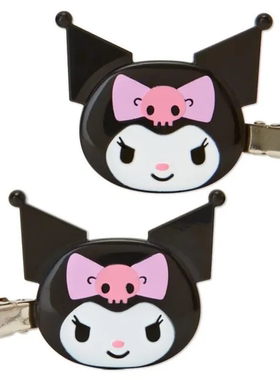 出口日本正版hello kitty库洛米玉桂狗无痕发夹刘海夹