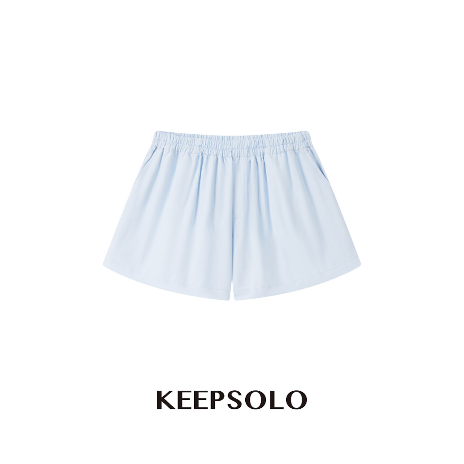 KeepSolo「肌肤的自由呼吸」舒氧亚麻休闲短裤裤子005
