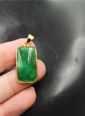 四海玉器真空电镀镶嵌白底青干青