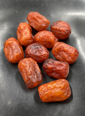 四海玉器 DIY饰品配件优化二代仿琥珀蜜蜡原石散珠 随形小珠子