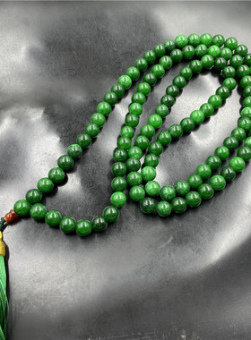 干青毛衣链玉项链佛珠念珠