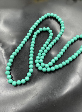 绿松石108颗佛珠念珠手链