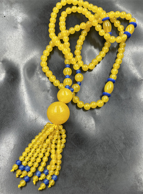 男女款玉石毛衣链项链