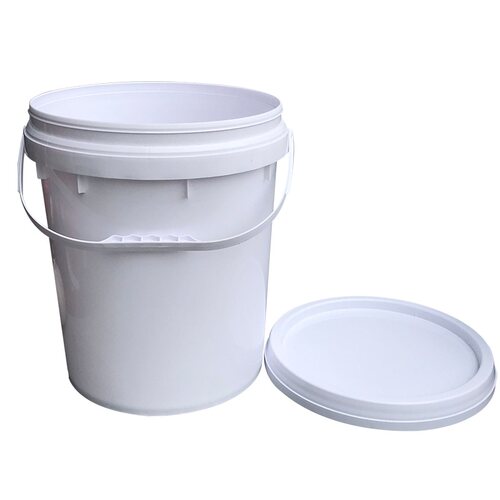 1-35升家用手提带盖广口桶熟胶水桶食品级塑料桶10升带盖 - 图2