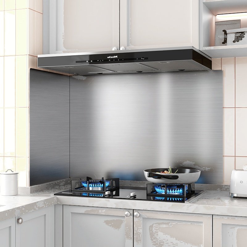 厨房油烟挡板防油烟不锈钢挡油板墙贴耐高温防水防火隔热挡板防溅,淘宝优惠券,粉丝福利购,淘宝优惠卷