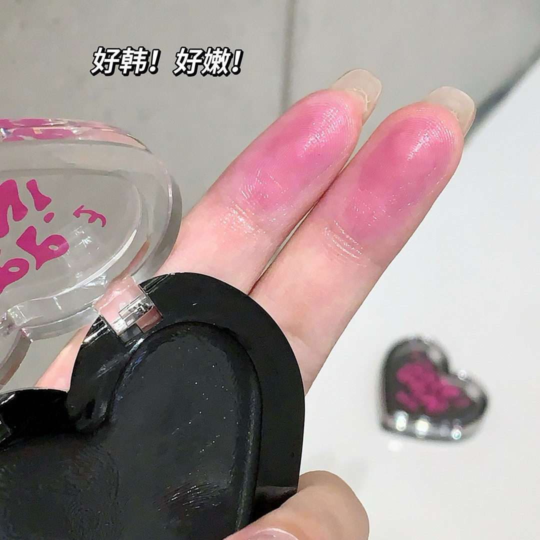 Cappuvini爱心腮红膏 温变色不易掉色修容自然学生党国货美妆腮红,淘宝优惠券,粉丝福利购,淘宝优惠卷