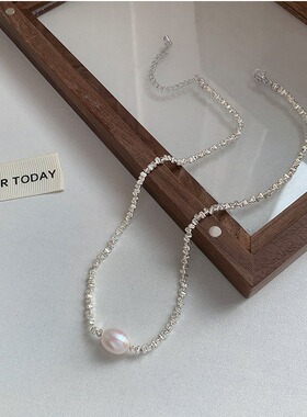 STINA新款淡水珍珠项链女轻奢小