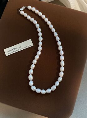 STINA78mm高品质珍珠项链女气质