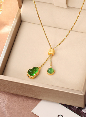 STINA新中式葫芦吊坠轻奢高级感