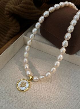STINA7mm淡水珍珠项链珍珠女气质