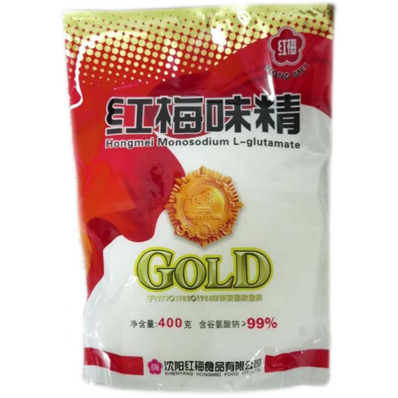 东北红梅味精味素红梅牌大袋金标味精商家用日常调味品包邮400克-图3