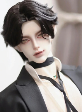 BJD娃娃3分男娃S.Ender Devil Hunter表情狗壮叔体关节玩偶化妆