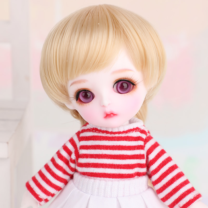 全套 送妆 现货BJD SD娃娃 bebe miu1/8分女 关节玩偶 doll - 图1