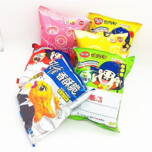 包邮蔡徐坤.林彦俊爱吃台湾零食乖乖奶油椰子夹心玉米脆果条 - 图3