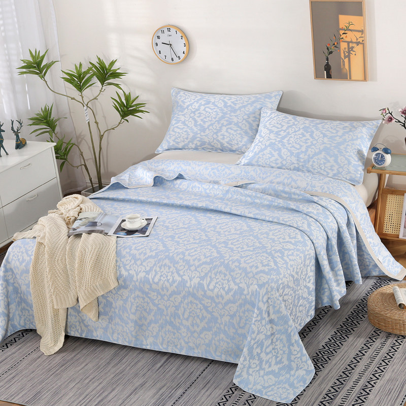 亚麻凉席三件套纯亚麻席湿纺夏季婴儿童粗布床单1.8m床天然家用,淘宝优惠券,粉丝福利购,淘宝优惠卷