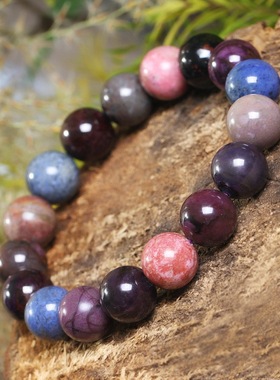 糖果色手链苏幕水晶舒俱来