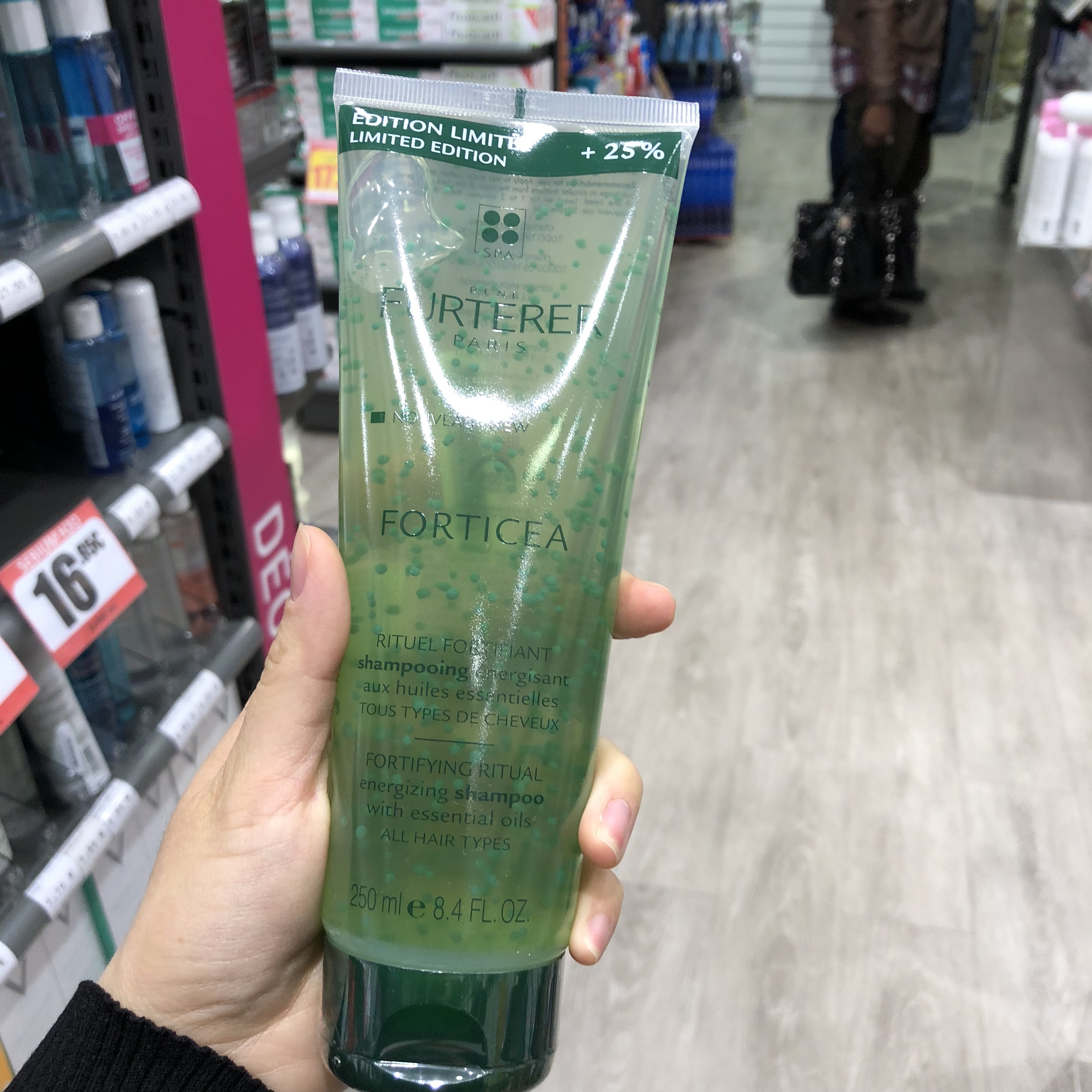 法國 Rene Furterer 馥綠德雅洗髮水250ML 控油