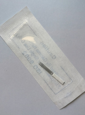 纹绣半永久梅花收口手工针片