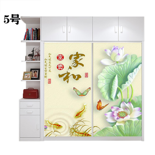 定制衣柜移门钢化玻璃衣橱推拉门定做壁柜滑动门衣帽间柜门隔断门 - 图3