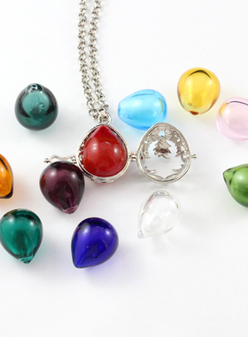 花满枝桠香薰精油可打开魔盒项链