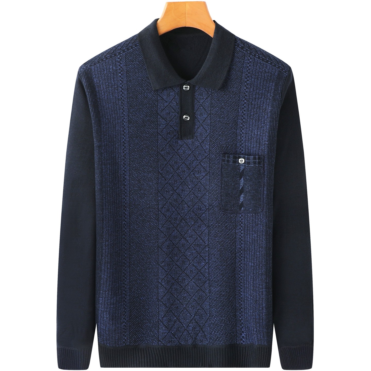 爸爸秋装上衣中年男士秋冬季男装长袖t恤中老年人加绒加厚打底衫,淘宝优惠券,粉丝福利购,淘宝优惠卷