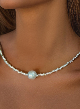 爆款轻奢小众高级感碎银子