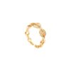 Liznk women's bronze Japanese and Korean rings niche fashion
