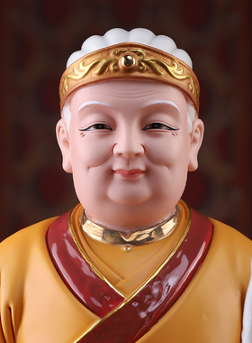 陶瓷土地公公奶奶土地公婆站像