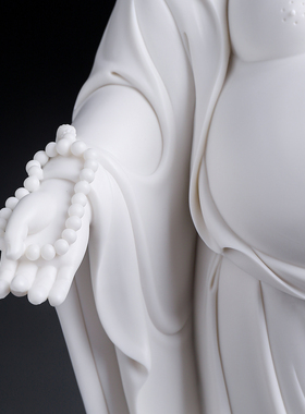 戴玉堂陶瓷弥勒佛像大肚笑佛摆件