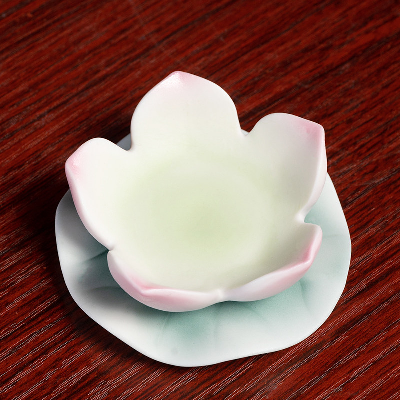 陶瓷莲花烛台供佛酥油灯座蜡烛供奉家用佛堂佛前佛具用品大全摆件,淘宝优惠券,粉丝福利购,淘宝优惠卷