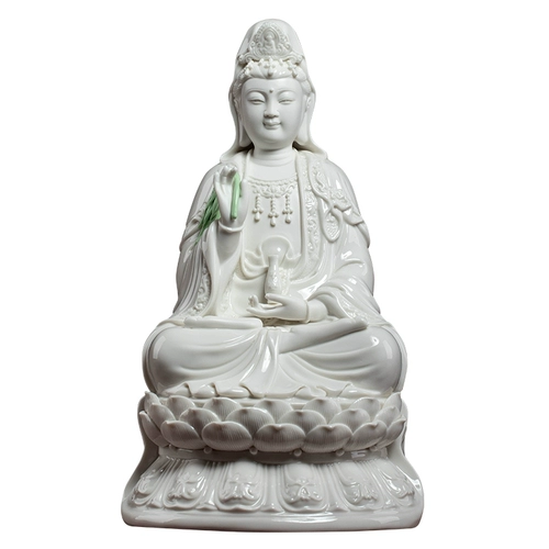 Dai Yutang Dehua Белый фарфор 14.12.16.18 -Пенг статуя Гуаньян Будда Гуаньин Бодхисаттва Керамика Портрет