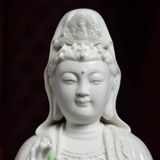 Dai Yutang Dehua Белый фарфор 14.12.16.18 -Пенг статуя Гуаньян Будда Гуаньин Бодхисаттва Керамика Портрет