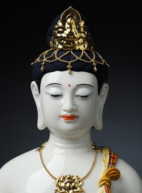 戴玉堂陶瓷58cm省级林建平摆件