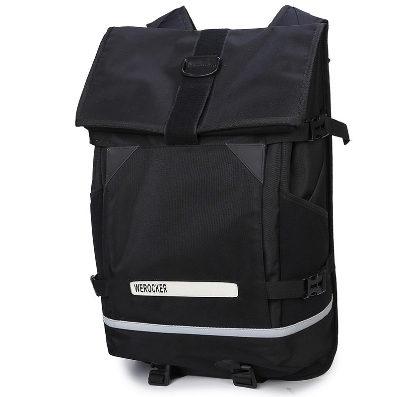 大容量男休闲机车旅行篮球登山包 sisea双肩背包