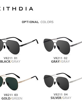 Veithdia/威斯.蒂亚 25款眼镜型男墨镜男 士驾驶镜开车专用偏光镜