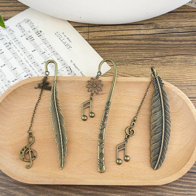 创意古风高音谱号羽毛书签十六分音符音乐符号文具小礼品钢琴奖品,淘宝优惠券,粉丝福利购,淘宝优惠卷