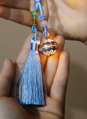 端午节男女古风香囊球流苏吊坠