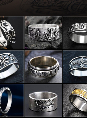 首饰原创设计戒指定做情侣刻字