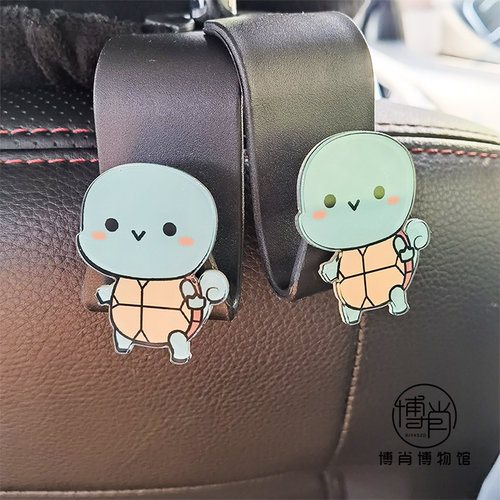 博君一肖周边BJYX憨八龟汽车座椅背挂钩憨八龟海绵宝宝车载小挂钩 - 图3