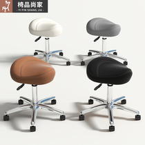 Beauty Bench Hairdressshop Beauty Hair Large Bench Pulley Stool Swivel Lifting Large Work Chair Tattoo Master Chair Horse Saddle