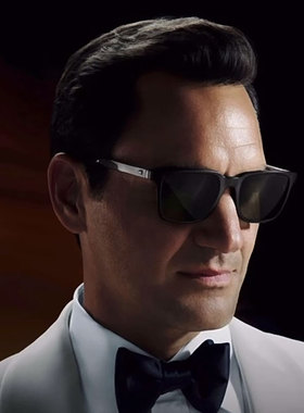 费德勒Oliverpeoples偏光墨镜