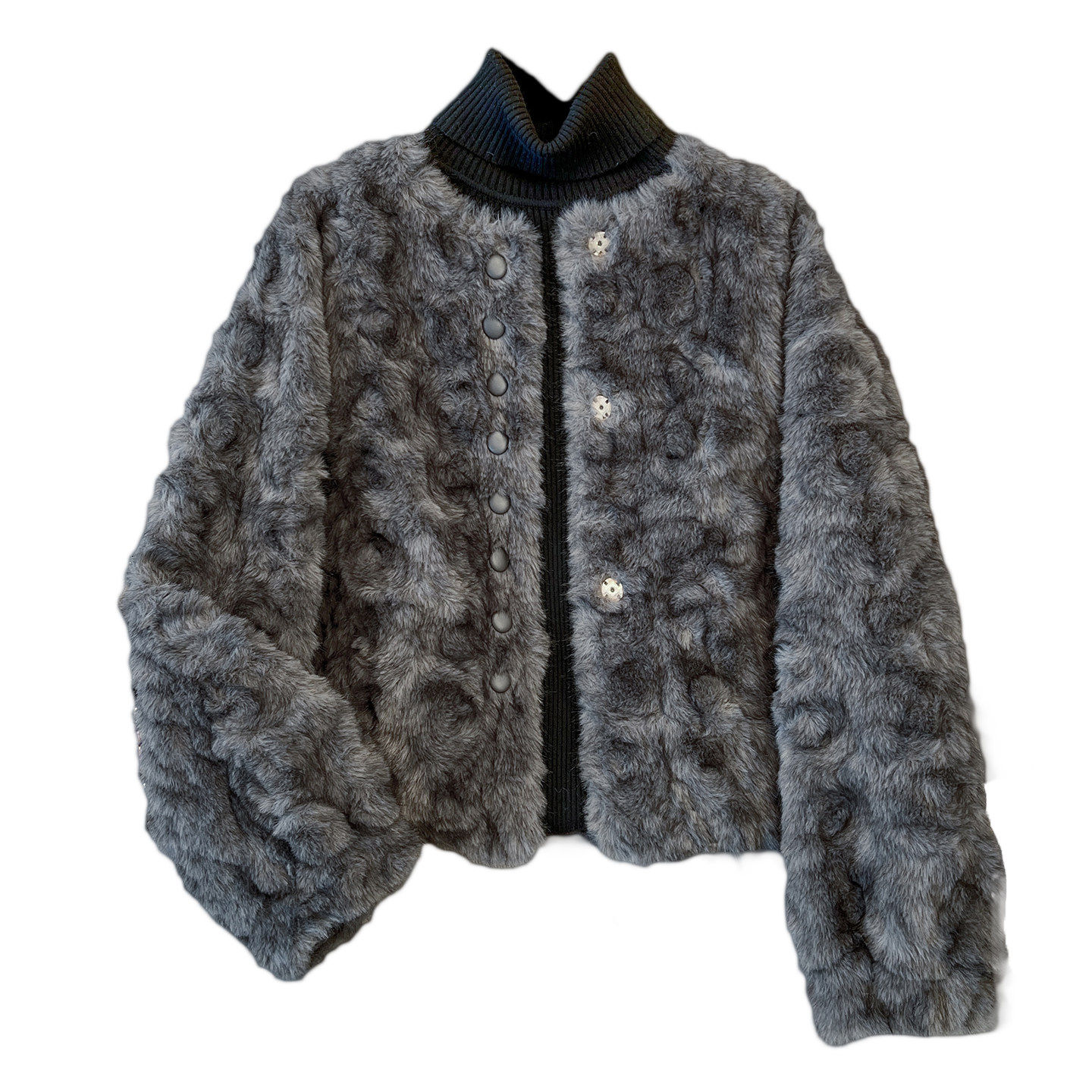 粉色小香风短款小个子羊羔毛绒绒加厚外套女2025秋冬装新皮毛一体,淘宝优惠券,粉丝福利购,淘宝优惠卷