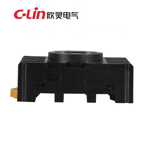 8脚继电器底座PF-083A 配MK2P JTX-2C JQX-10F/2C ST3P HHS5P底座 - 图2